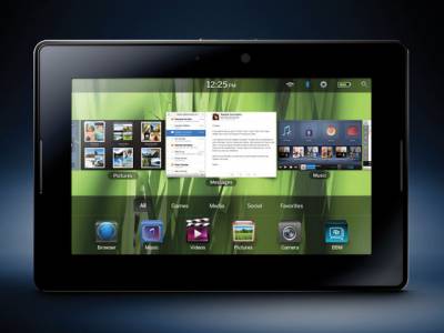 RIM PlayBook объявляет операционные систему с обновлениями