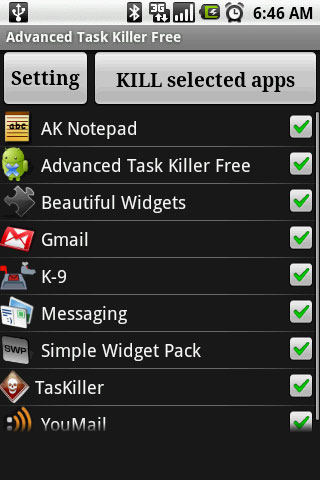 Automatic Task Killer