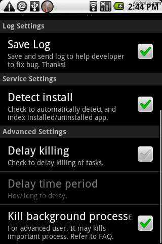 Скачать Automatic Task Killer бесплатно