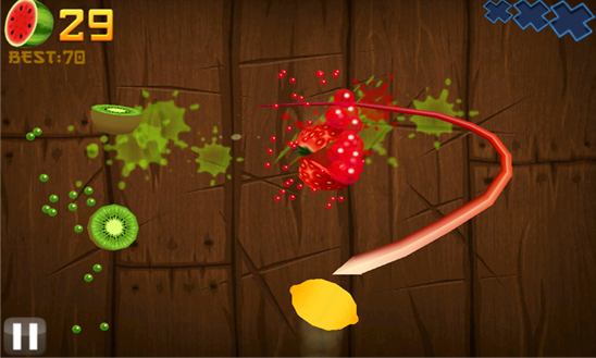 Скачать Fruit Ninja бесплатно